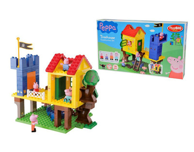 peppa pig treehouse lego